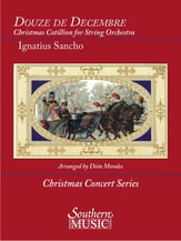 Douze de Decembre: Christmas Cotillion Orchestra sheet music cover